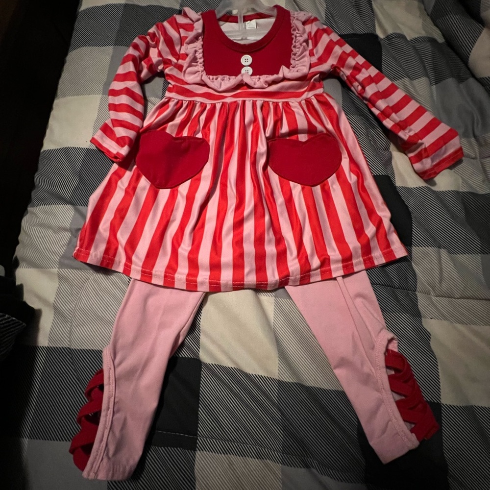 Valentines outfit size 3T